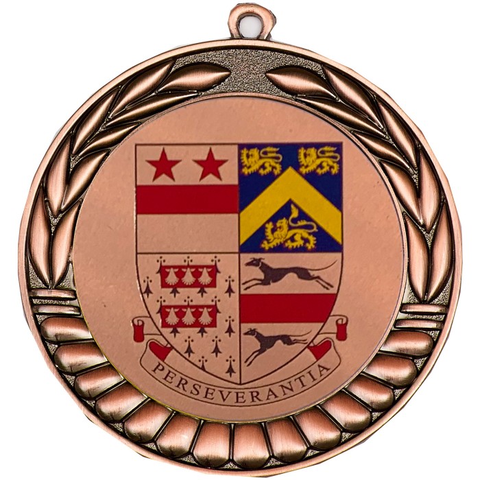 70MM CLASSIC LEAF MEDAL  **BUDGET OPTION**